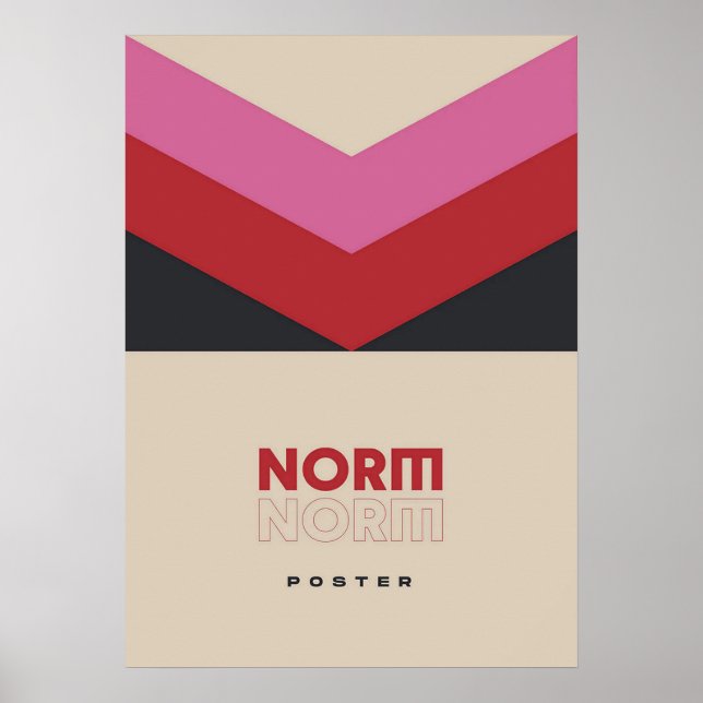 bauhaus, bauhaus design, modern design, geometric  poster (Front)