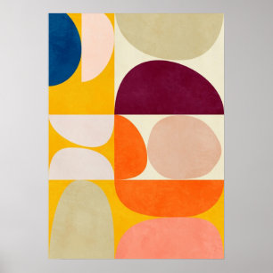 bauhaus, bauhaus design, modern design, geometric  poster