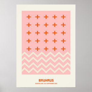 bauhaus, bauhaus design, modern design, geometric  poster