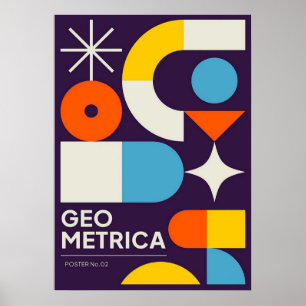 bauhaus, bauhaus design, modern design, geometric  poster