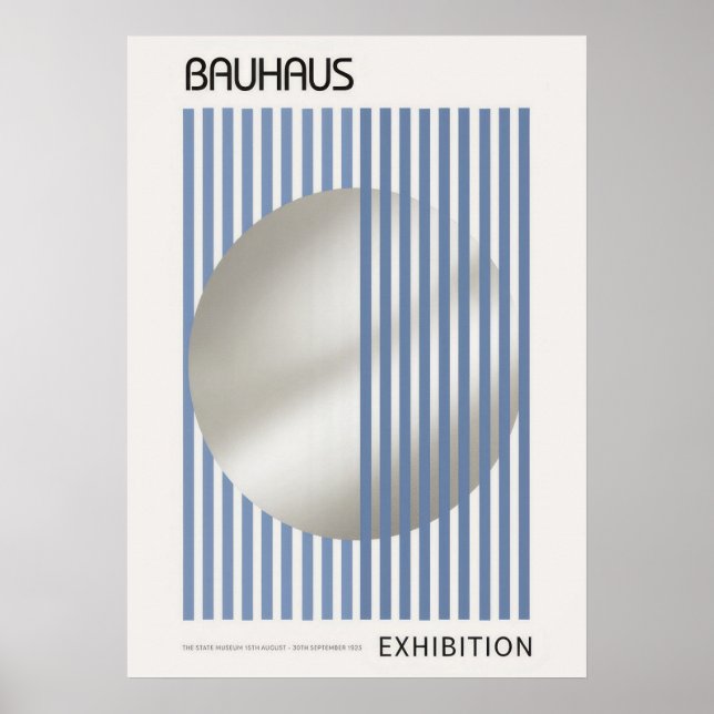 bauhaus, bauhaus design, modern design, geometric  poster (Front)
