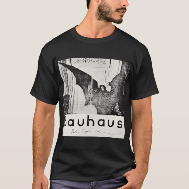 Bauhaus Bela Lugosis Dead Oversized T-Shirt (Front)