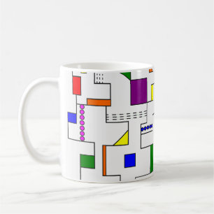 Bauhaus Circuits  Coffee Mug