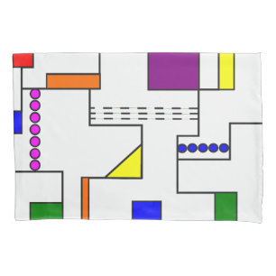 Bauhaus Circuits Pillowcase