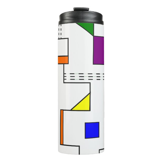 Bauhaus Circuits  Thermal Tumbler (Front)