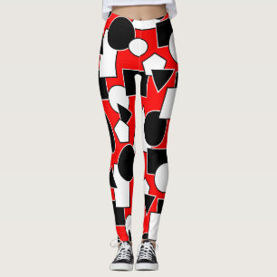 Bauhaus Collage  Leggings