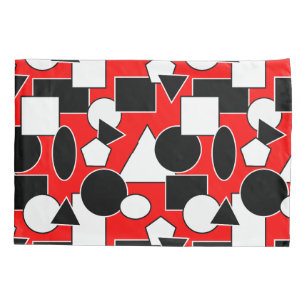 Bauhaus Collage Pillowcase
