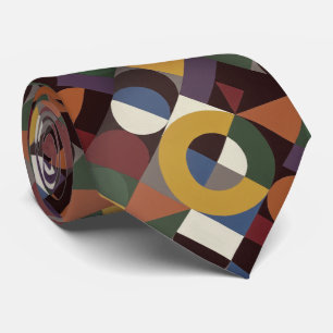 Bauhaus Colour Geometry Tie