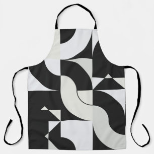 Bauhaus composition artwork made with abstract ele apron