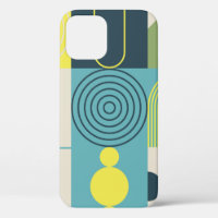 Bauhaus composition artwork made with abstract ele