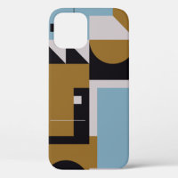 Bauhaus composition artwork made with abstract ele