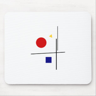 Bauhaus Design Geometric Art Mouse Mat