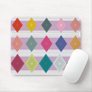 Bauhaus Diamond Quilt Mouse Mat
