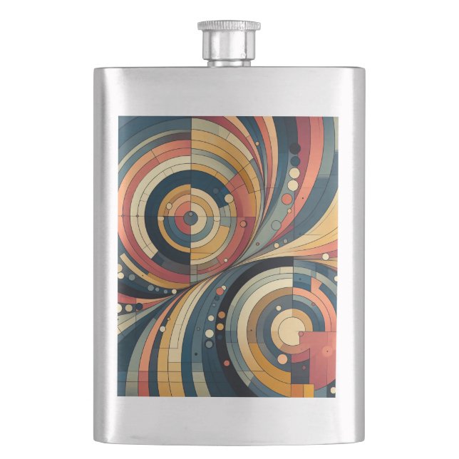 Bauhaus Duality Classic Flask (Front)