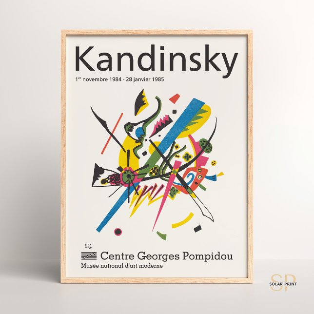 Bauhaus Exhibit Print Wassily Kandinsky (Creator Uploaded)