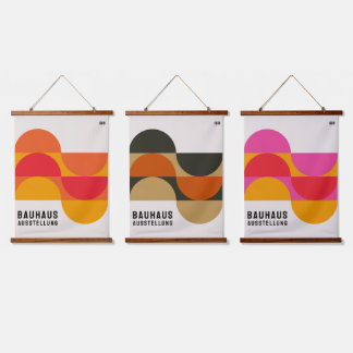 Bauhaus Exhibition 1919 Set Hanging Tapestry
