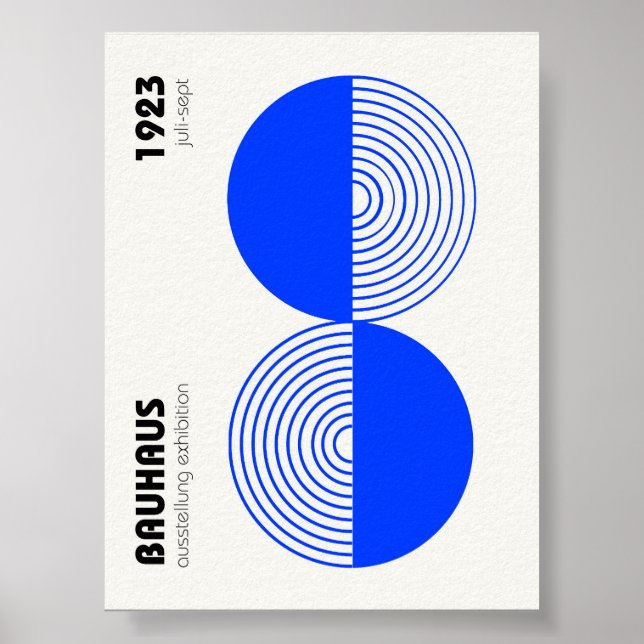 Bauhaus Exhibition Poster 1923 (Front)