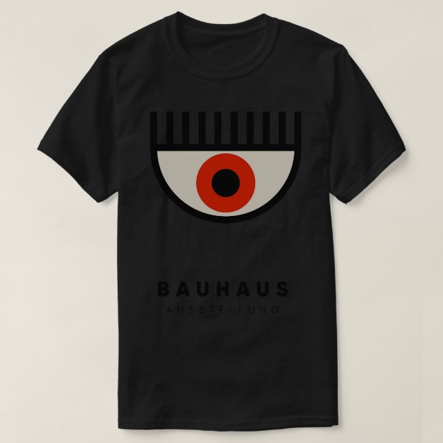 Bauhaus Eye Design T-Shirt (Design Front)