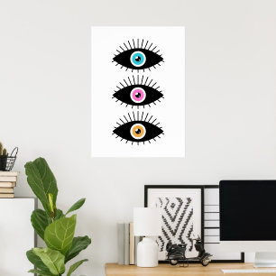Bauhaus Eyes Poster