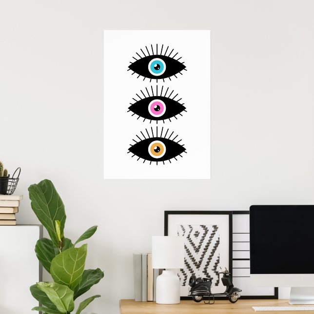 Bauhaus Eyes  Poster (Home Office)