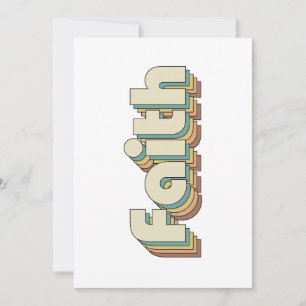 Bauhaus Faith Christian Inspirational Vibes Invitation