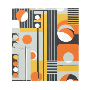 Bauhaus Geometric Design 01 Perfect For Notepad