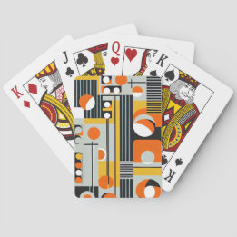 Bauhaus Geometric Design 01 Perfect For Playing Cards