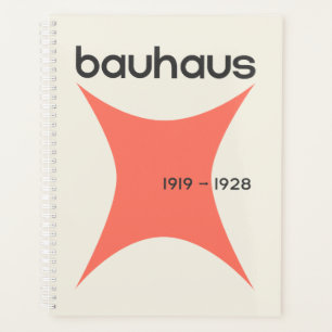 Bauhaus Geometric Exhibition Art Print Decor Planner