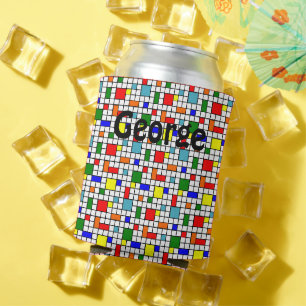 Bauhaus Grid  Can Cooler