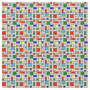 Bauhaus Grid  Fabric