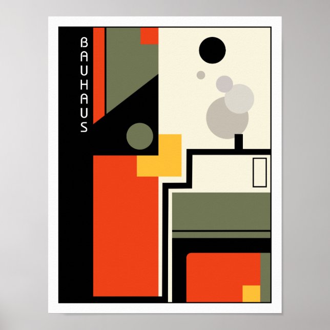 Bauhaus Industry Poster (Front)