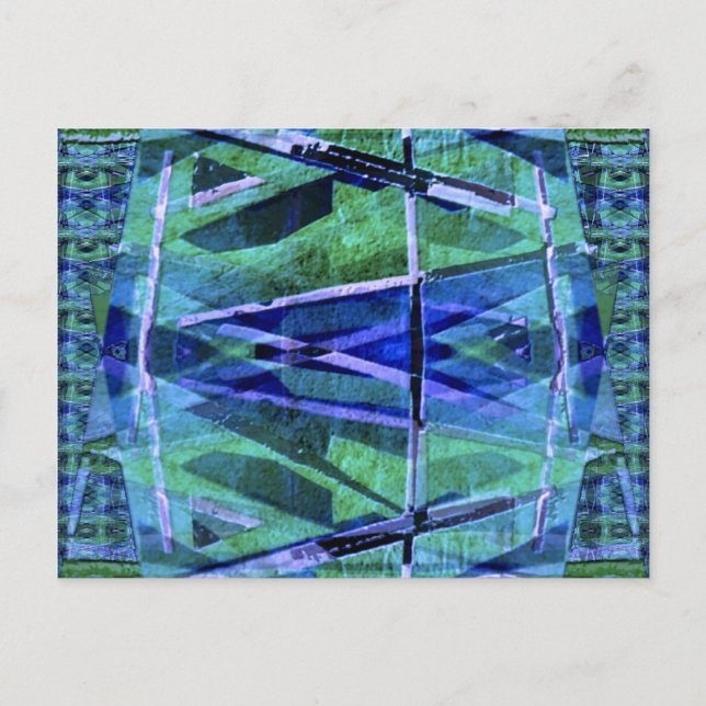 Bauhaus Inspired Postcard (Front)