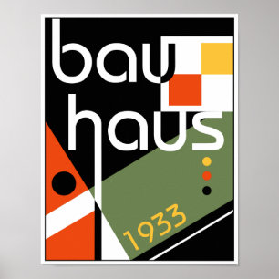 Bauhaus Inspired Poster