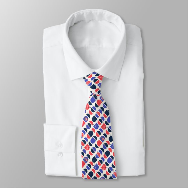 Bauhaus Inspired Surgery Tie (Tied)