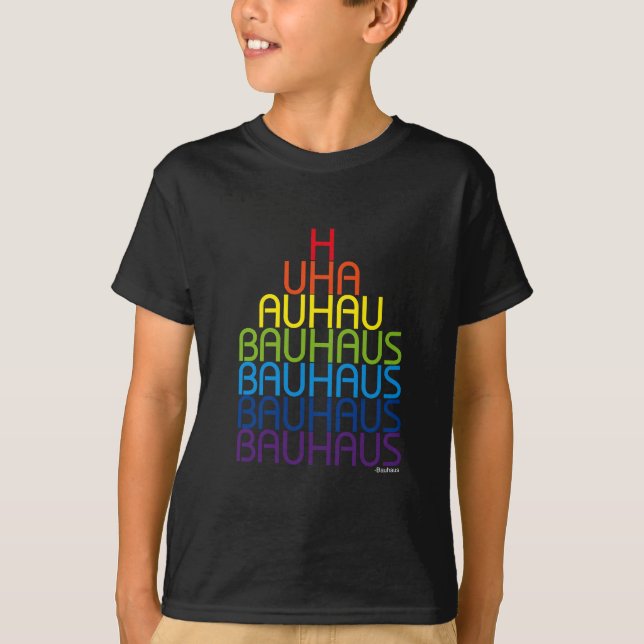 Bauhaus Kids T Shirt (Front)