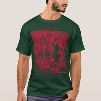 Bauhaus Lagartija Nick Goth Gothic Bela Lugosis De T-Shirt