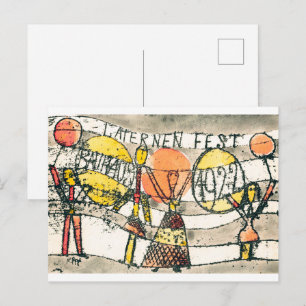 Bauhaus Lantern Festival Paul Klee Postcard