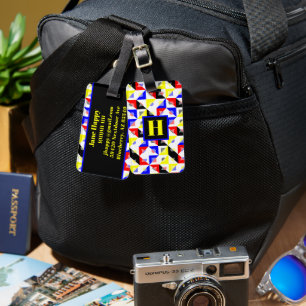 Bauhaus Luggage Tag