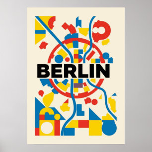 bauhaus, modernist, minimal, geometric, abstract, poster