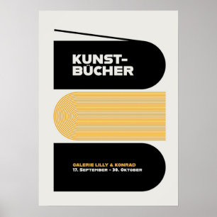 bauhaus, modernist, minimal, geometric, abstract,  poster
