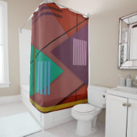 Bauhaus No. 414 Shower Curtain