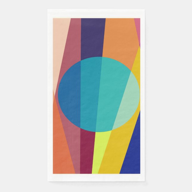 Bauhaus pattern napkin (Front)