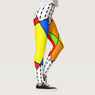 Bauhaus Pentagons  Leggings