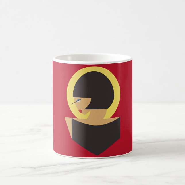 Bauhaus portrait coffee mug (Center)