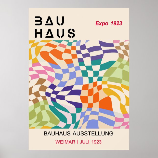 Bauhaus Poster (Front)