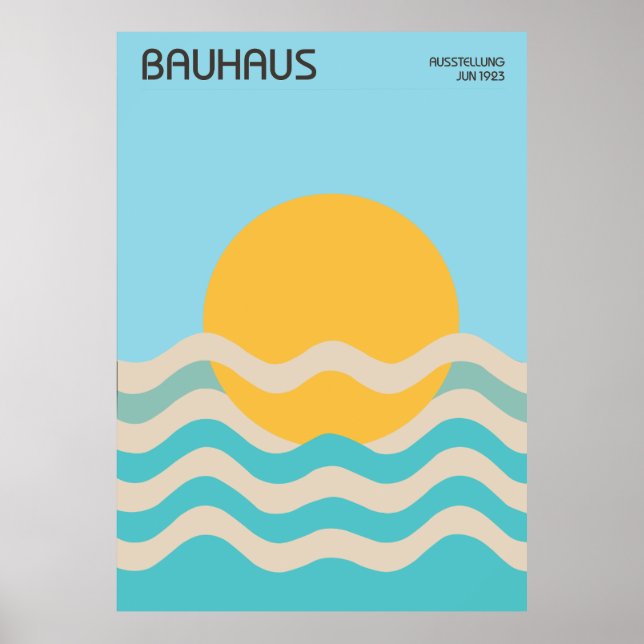 Bauhaus Poster (Front)