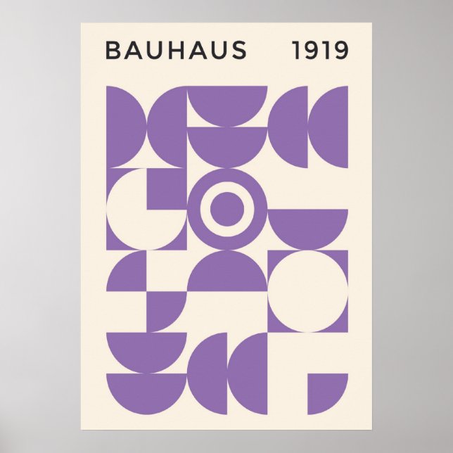 BAUHAUS POSTER (Front)