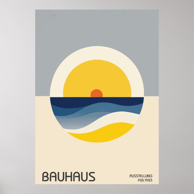 Bauhaus Poster (Front)