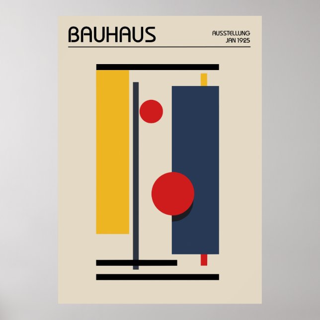 Bauhaus Poster (Front)