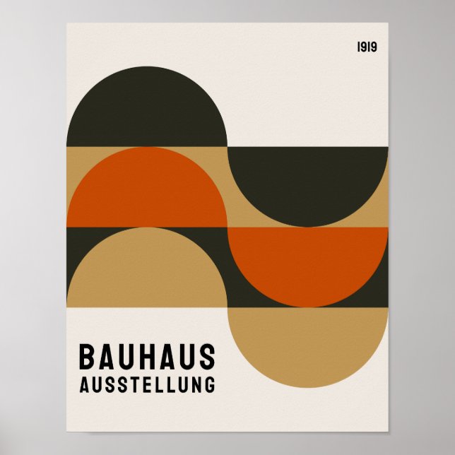 Bauhaus Poster, Bauhaus Exhibition 1919 B20 Poster (Front)